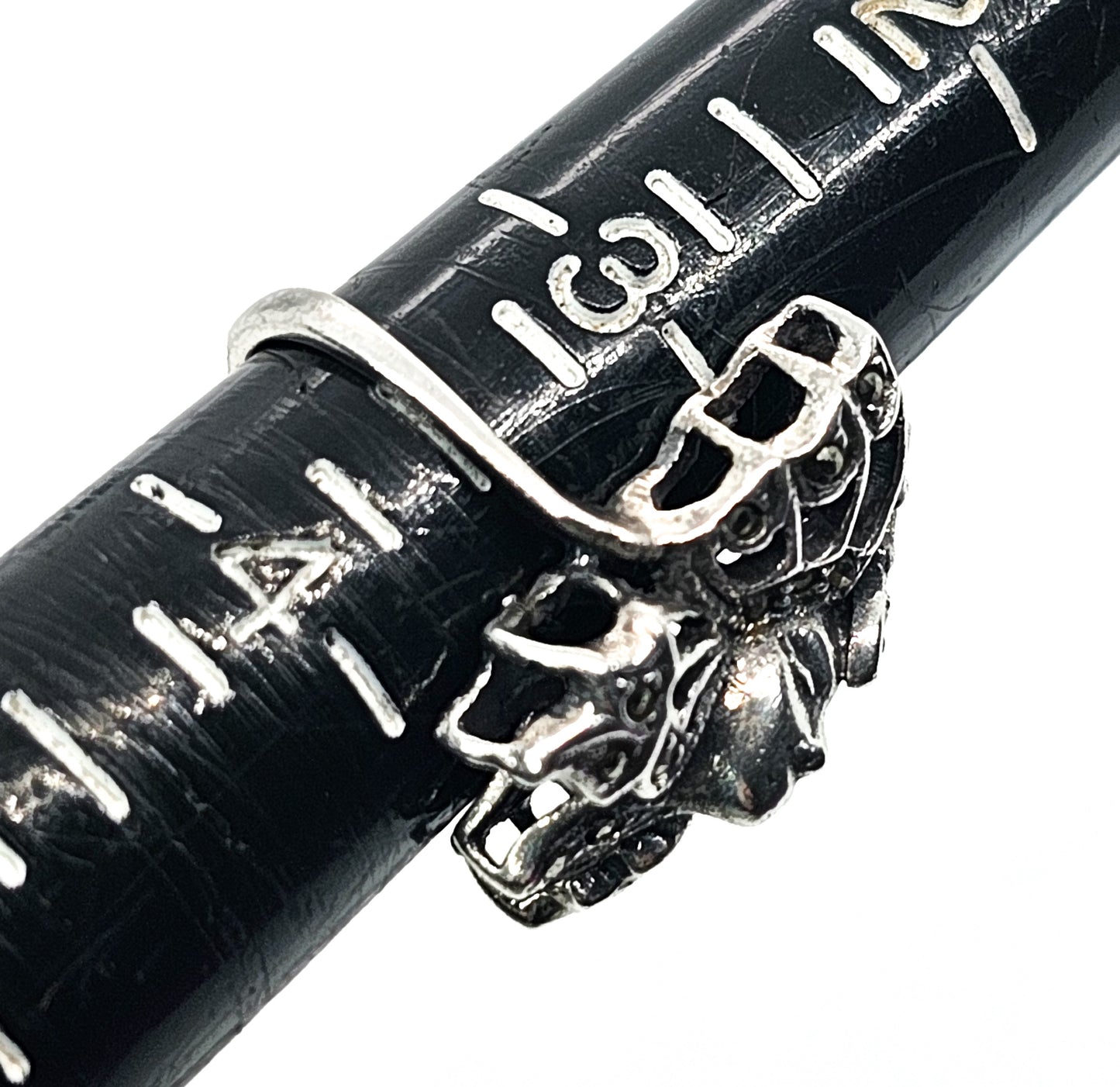 Butterfly Fairy Queen Nymph marcasite sterling silver vintage ring size 3.5
