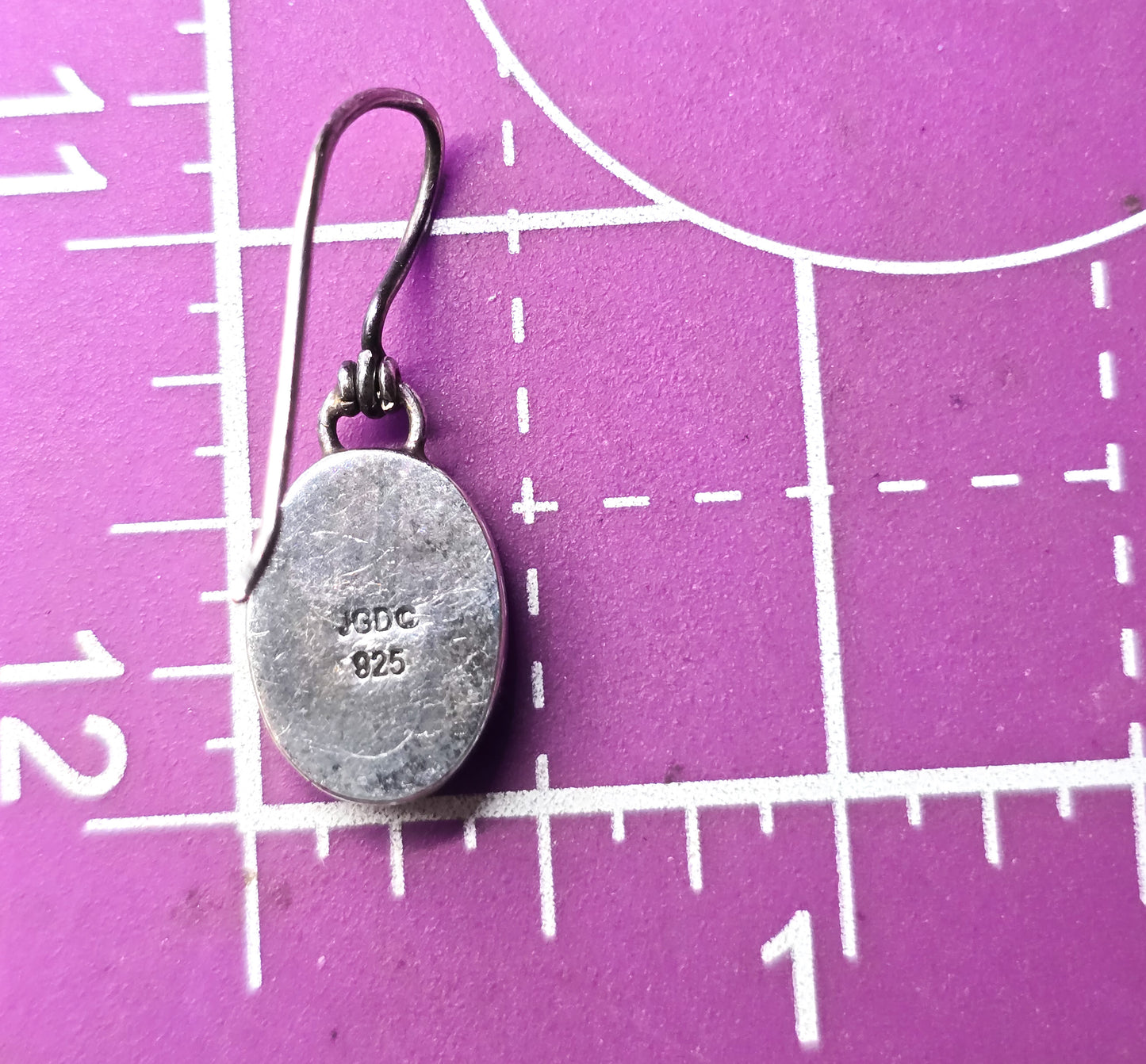 Janice Girardi JGD Black druzy Quartz sterling silver drop earrings