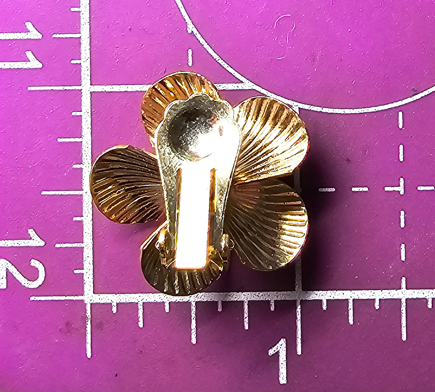 Milady Boxed gold Aurora Borealis vintage rhinestone earrings and necklace demi parure set