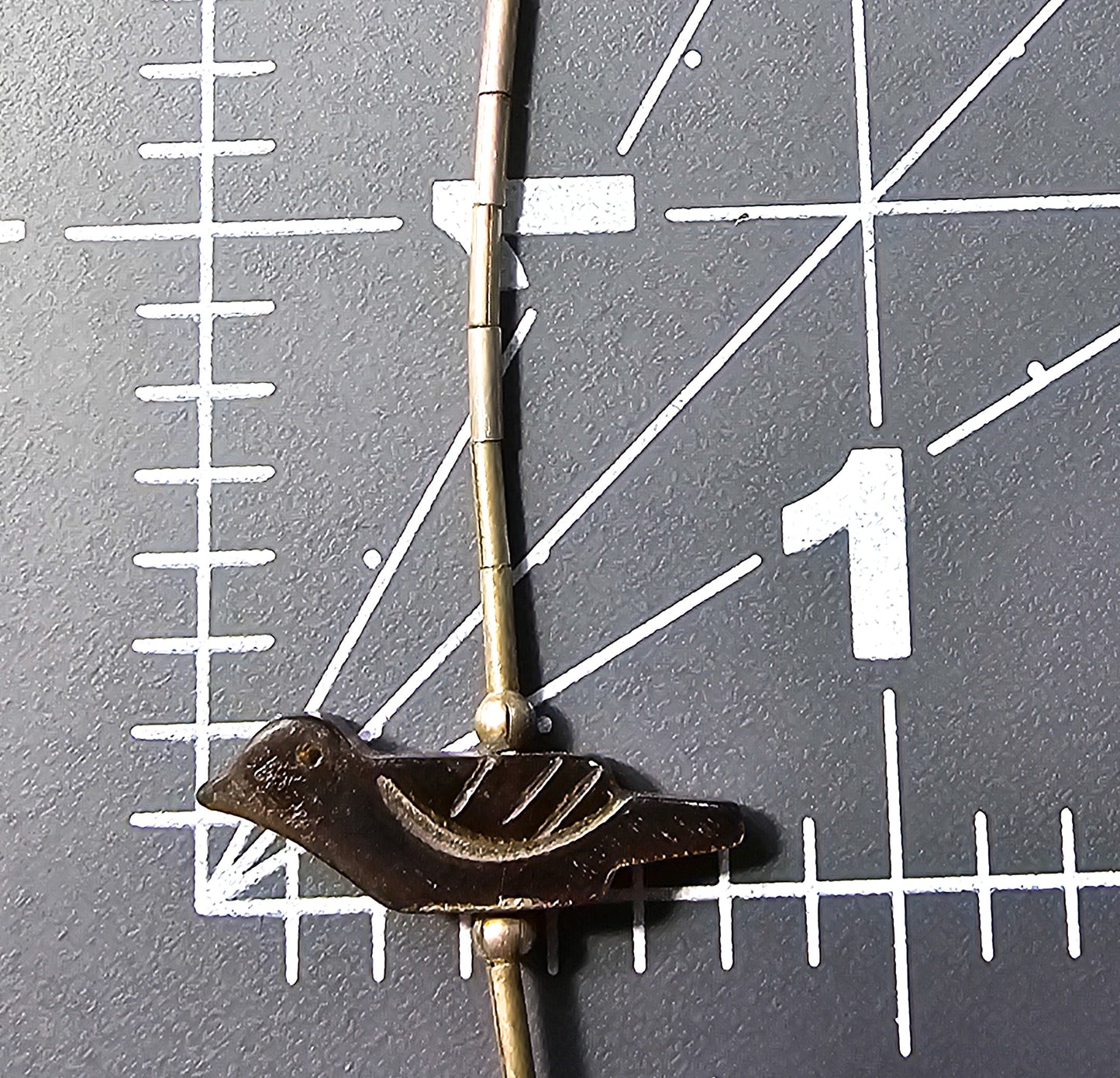 Native American liquid silver carved shell 3 strand layered vintage fetish necklace