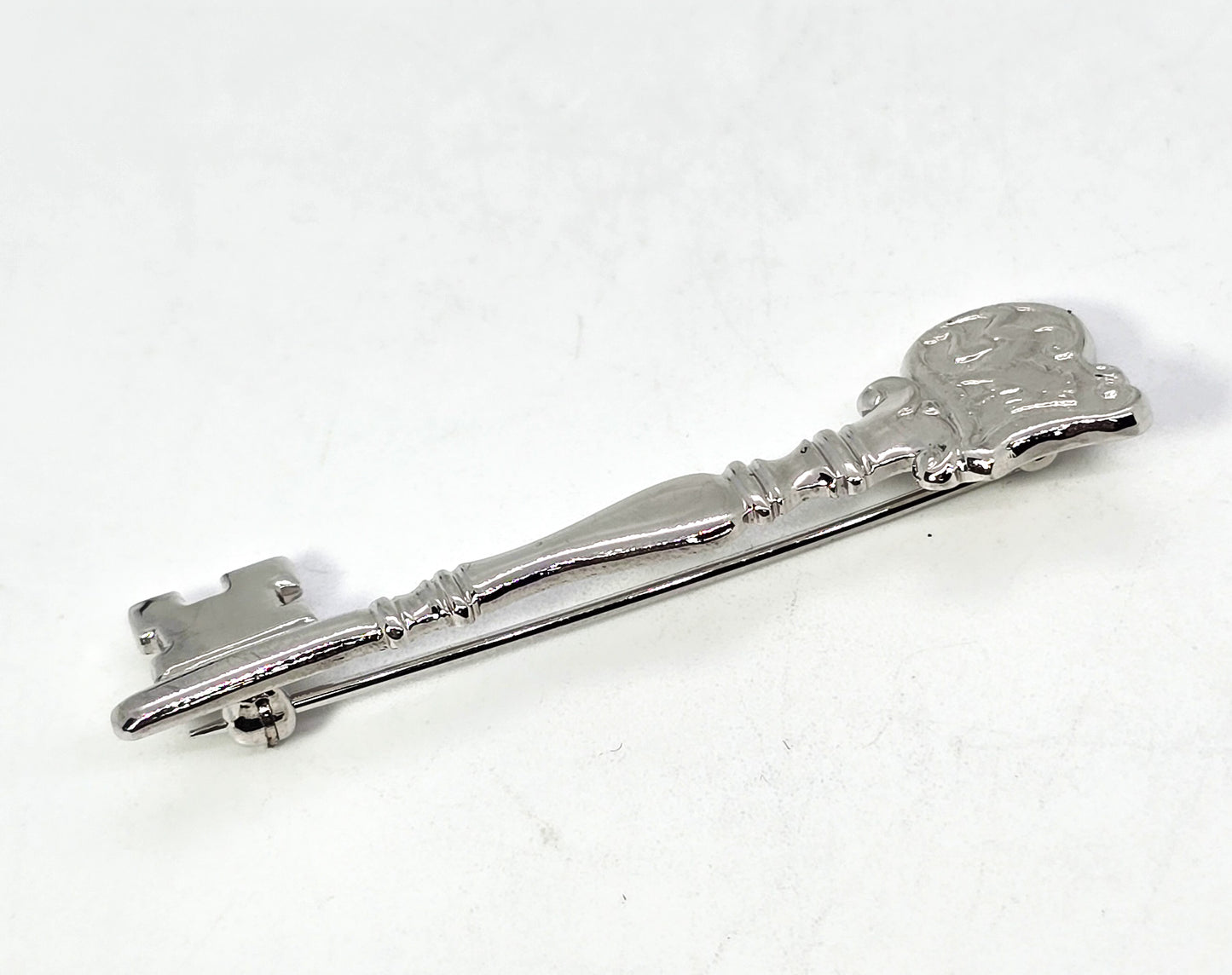 Rampant Lion Towle Sterling Key vintage signed sterling silver brooch