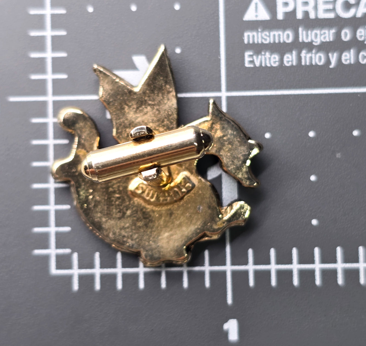 Swank Naga Sea Dragon vintage medieval mid century men's cuff links Wedding Groom