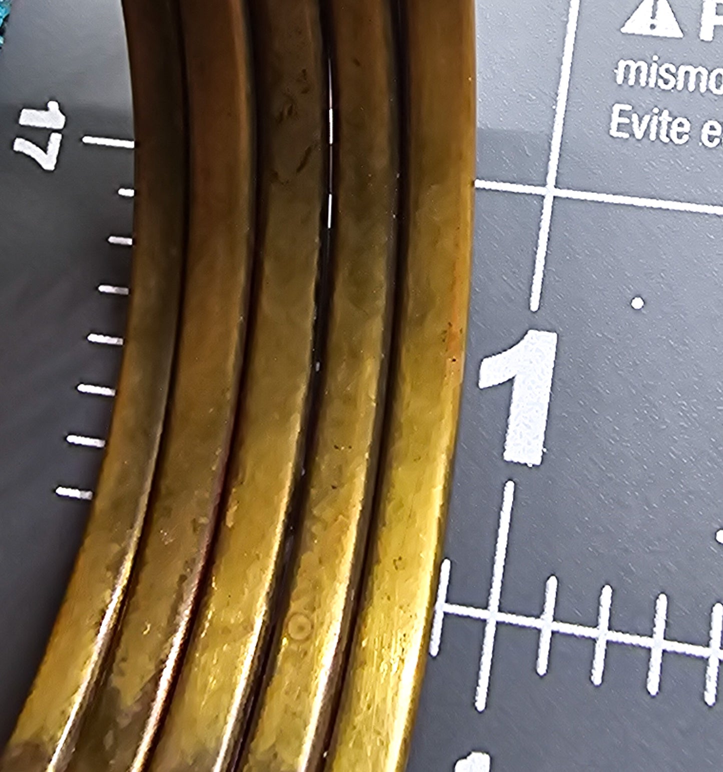 Mother of Pearl colored matching married bracelet pair rainbow set of two