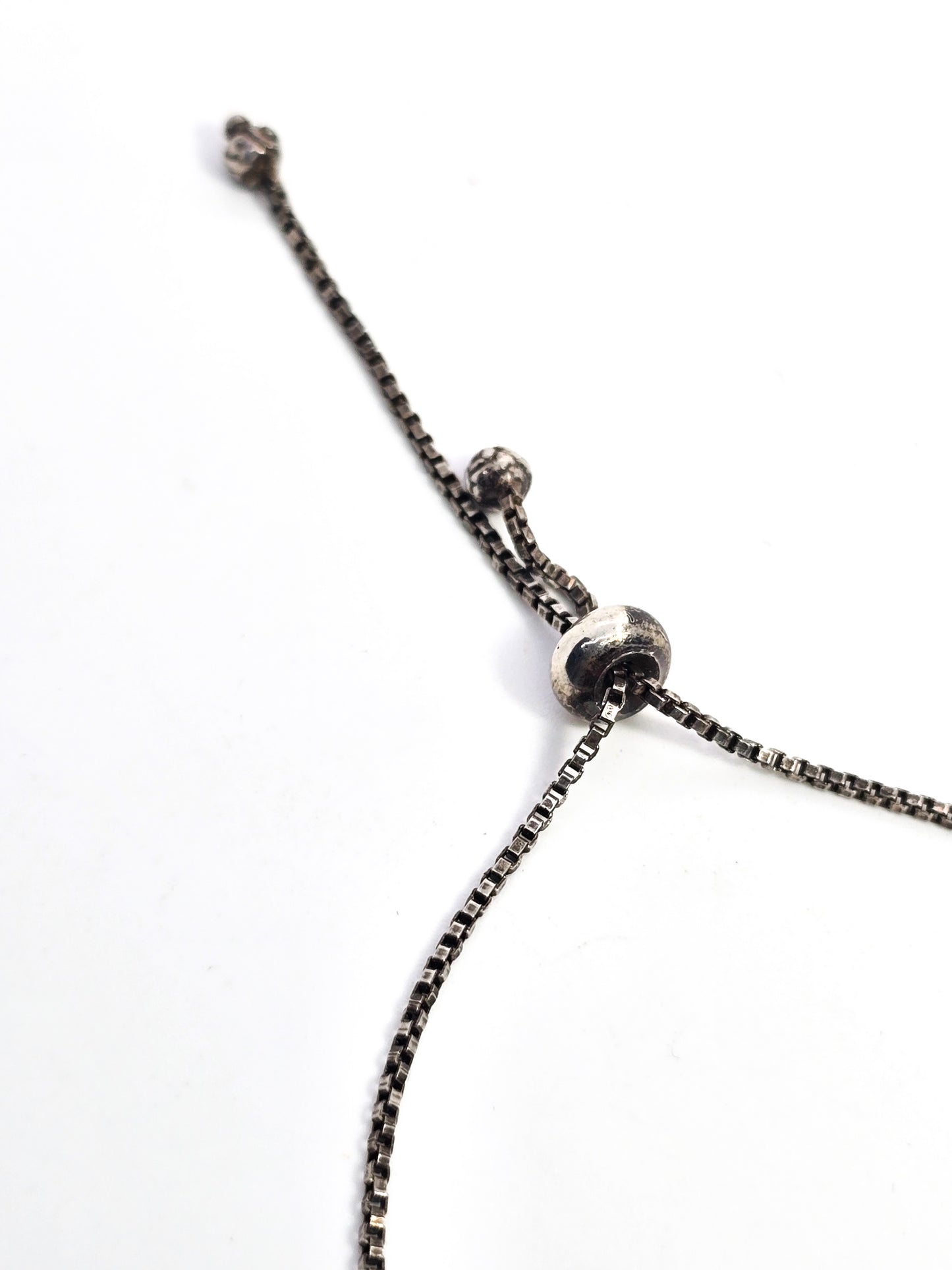 Annika Witt ATI Turtle Tribal Balinese Bali adjustable sterling silver bracelet 10 inches