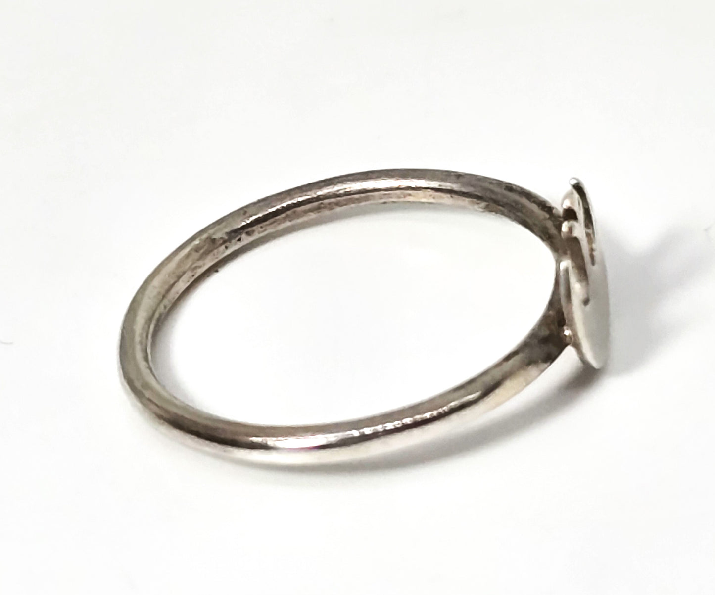 Star Wars Rebel Alliance solid sterling silver stacker ring band size 6