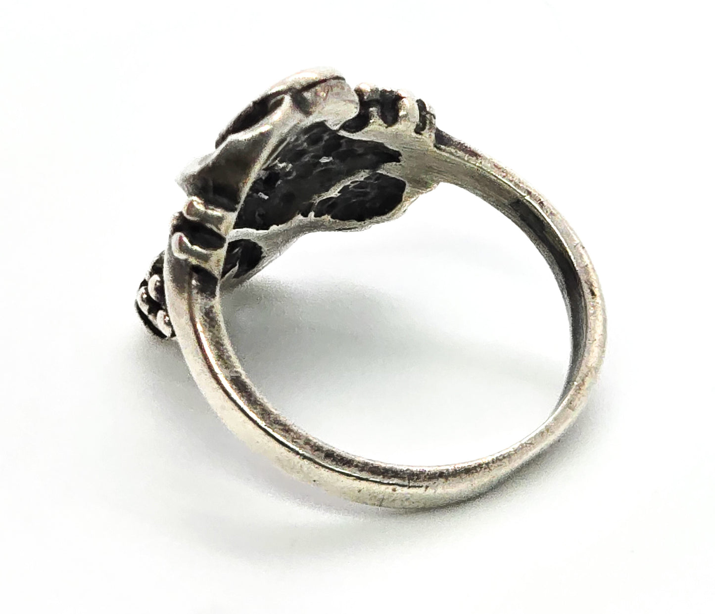 Wheeler Manufacturing Black Hills gold sterling silver triple leaf ring size 6
