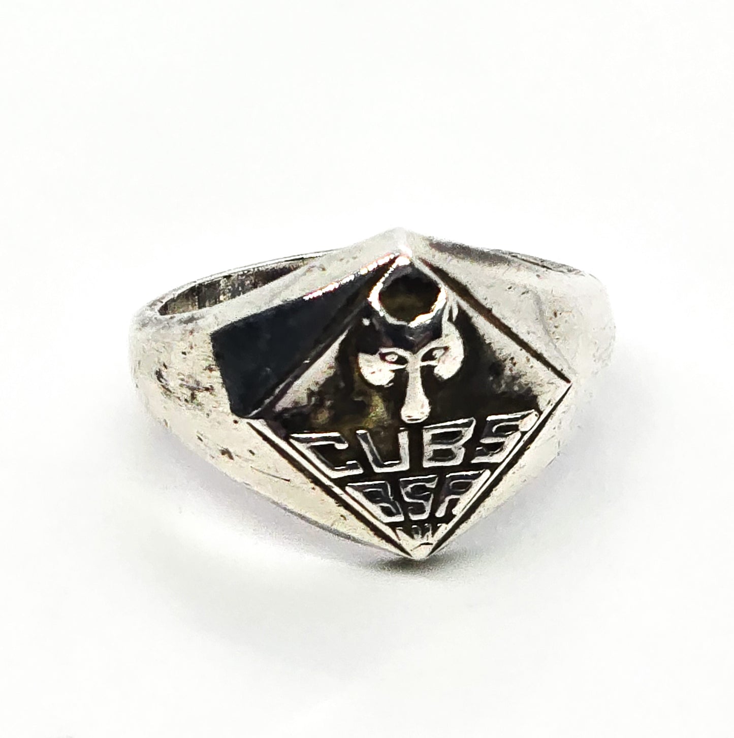 Boy Scout BSA Cub Scout vintage Vargus solid sterling silver ring size 6