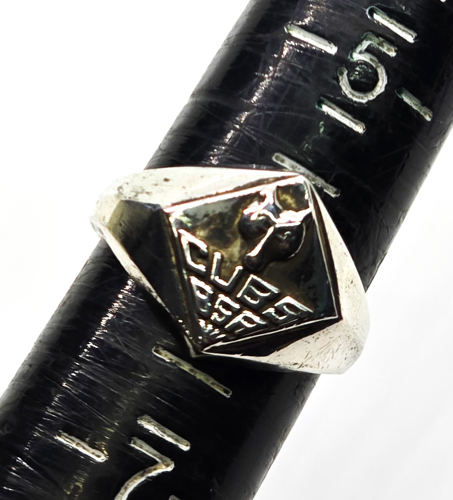 Boy Scout BSA Cub Scout vintage Vargus solid sterling silver ring size 6