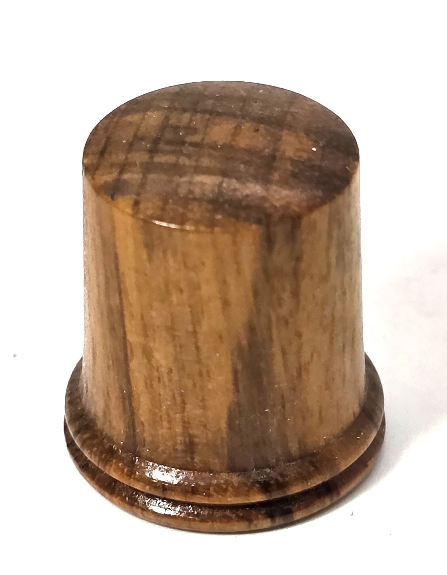 Folk Art Mertylwood Oregon wood vintage sewing thimble NTW unused