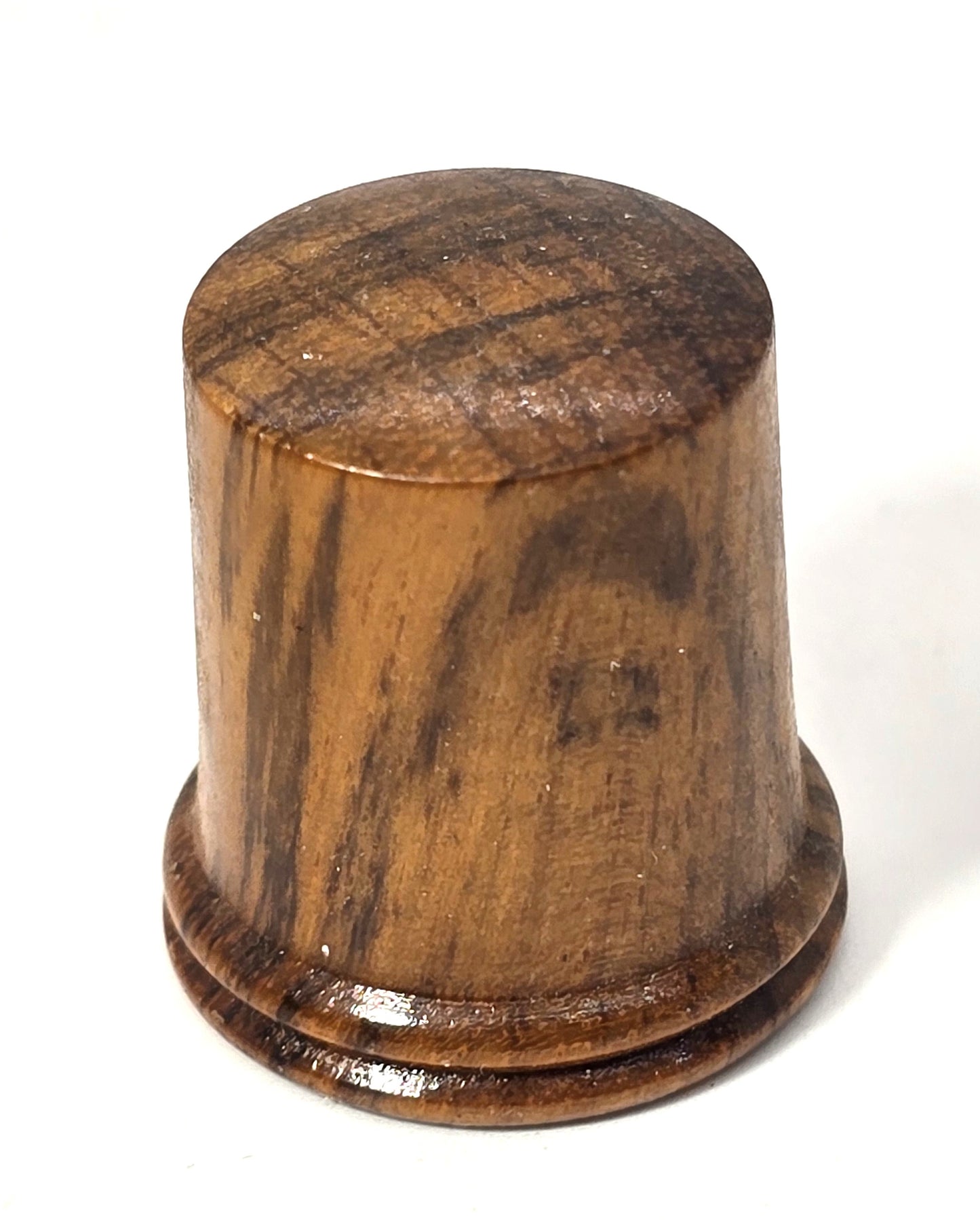 Folk Art Mertylwood Oregon wood vintage sewing thimble NTW unused