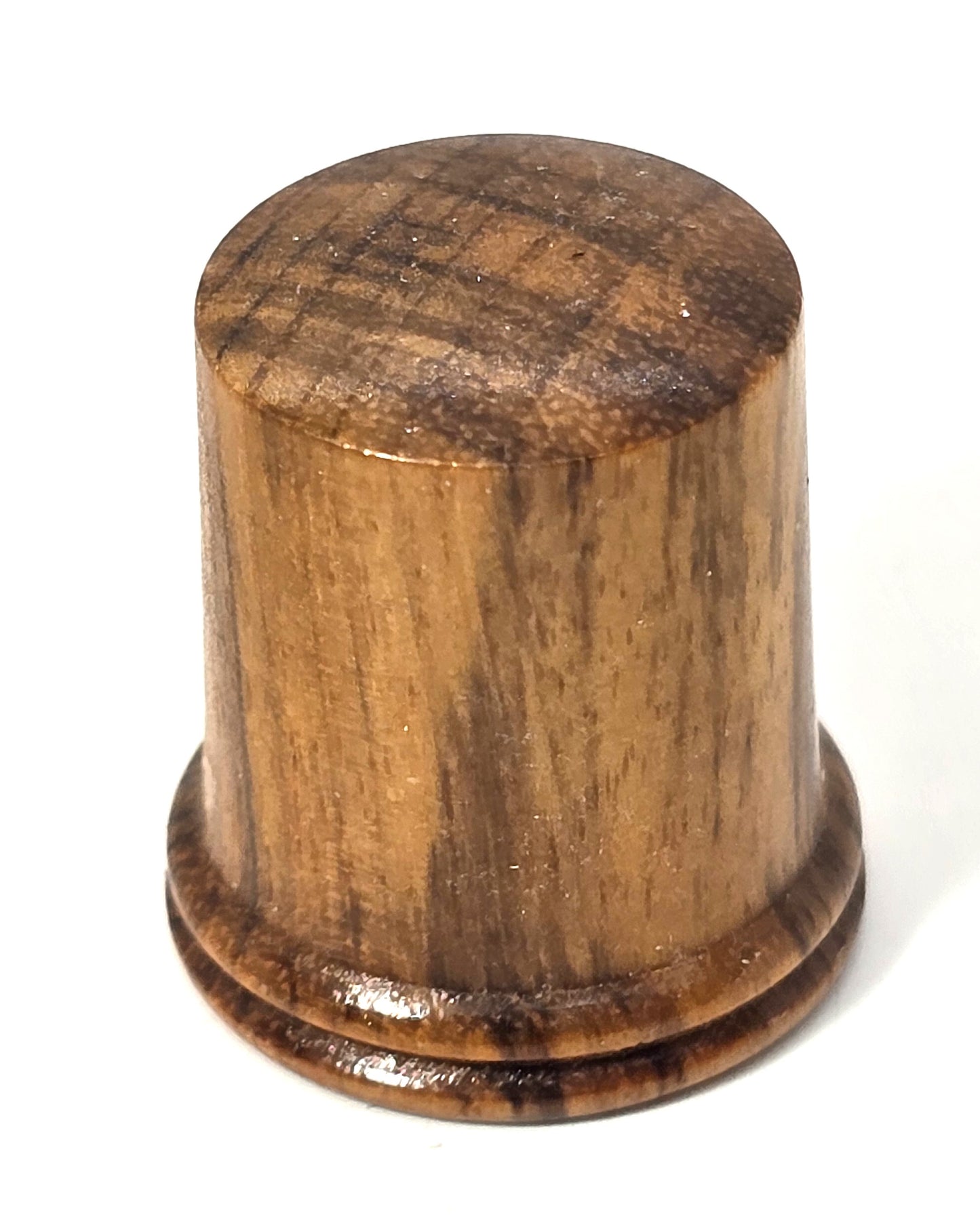 Folk Art Mertylwood Oregon wood vintage sewing thimble NTW unused