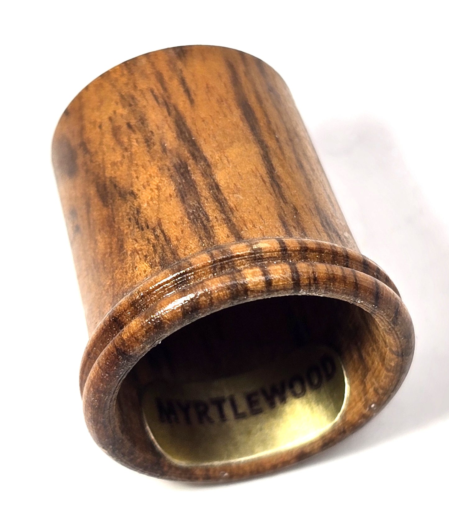 Folk Art Mertylwood Oregon wood vintage sewing thimble NTW unused