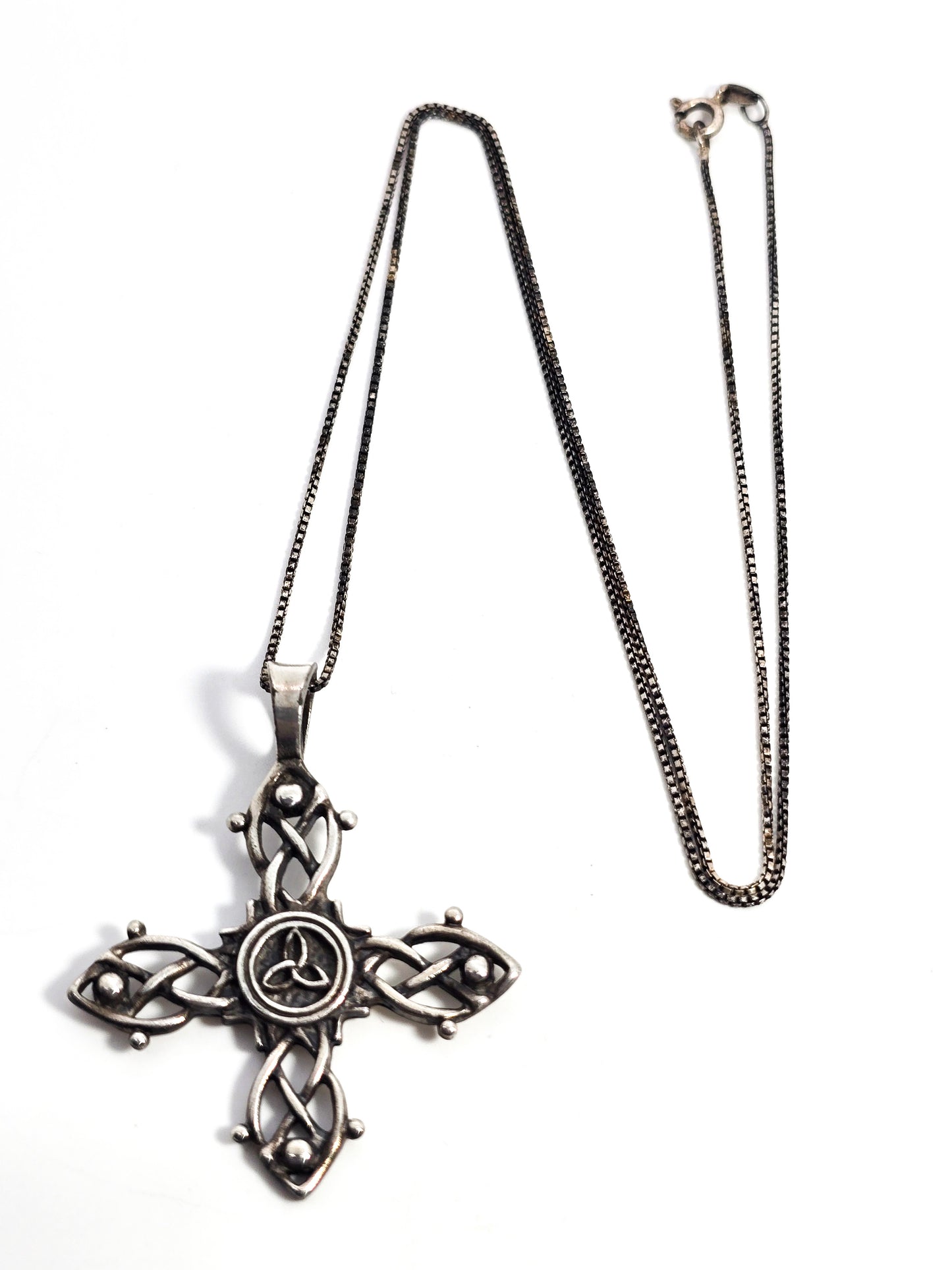 Dong Bang Shin Ki Hero Bico Pendant 24 inch pewter silver necklace