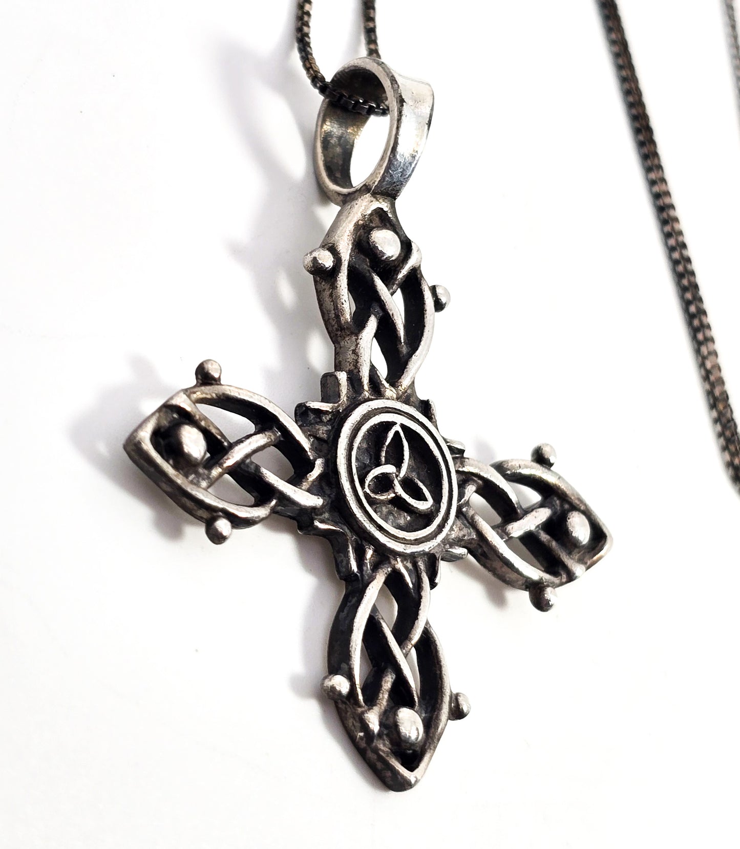 Dong Bang Shin Ki Hero Bico Pendant 24 inch pewter silver necklace