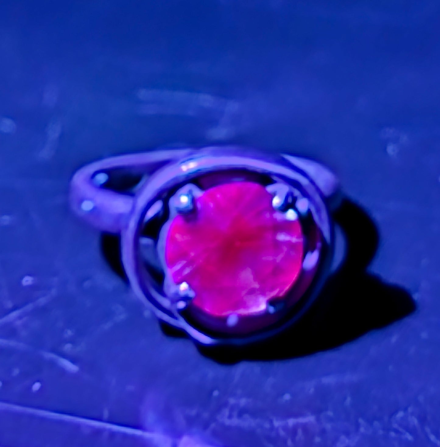 J. Sotelo JS Mexican Synthetic Alexandrite artisan sterling silver ring size 6