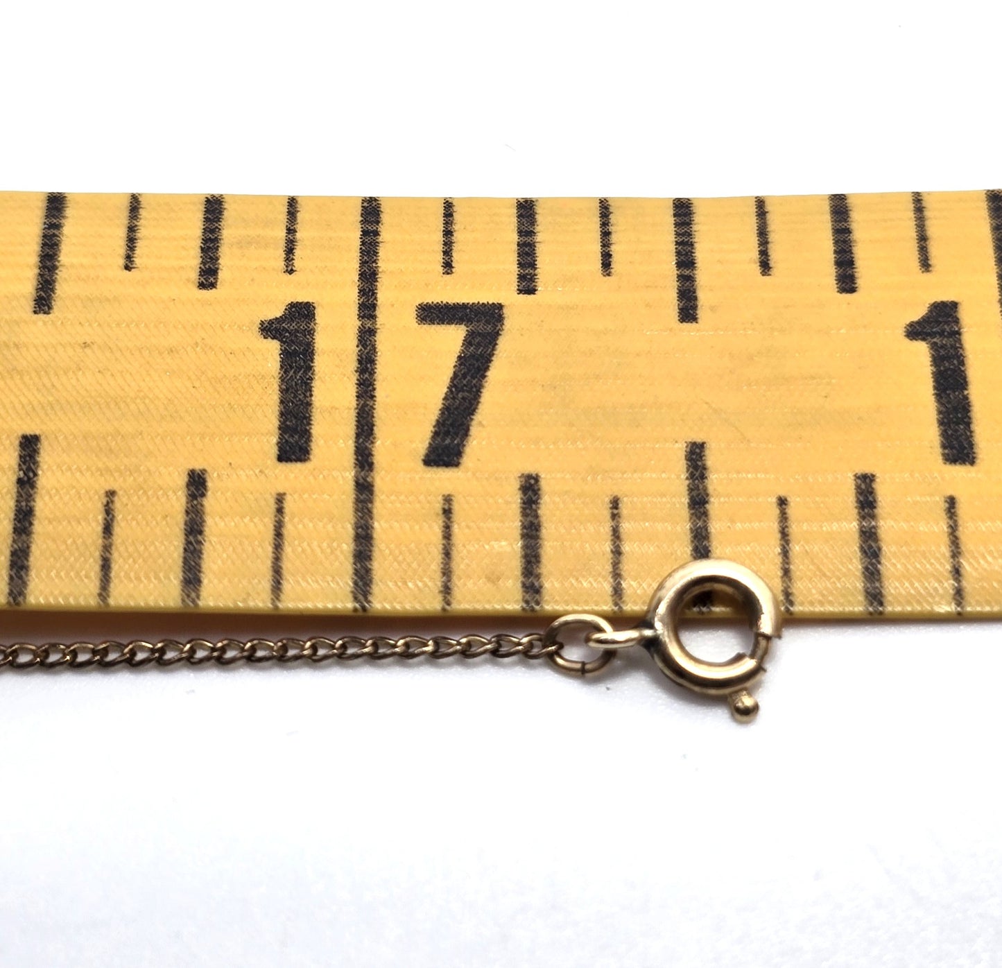 Art Deco Citrine gemstone 12k Yellow Gold filled lavalier antique necklace