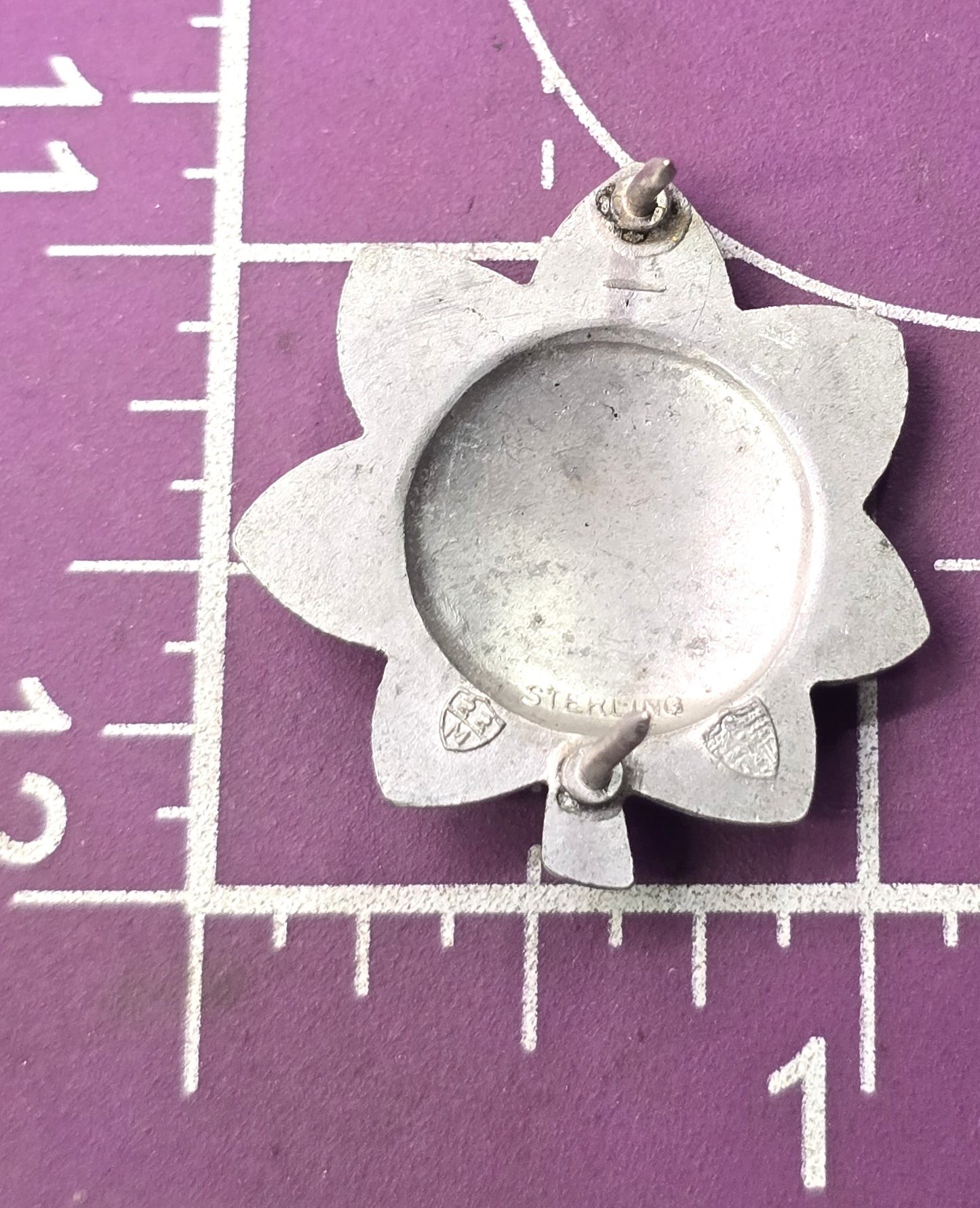 US Army Lieutenant Colonels rank insignia WW2 vintage sterling silver