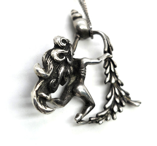 Bling Jewelry Aquarius Zodiac Sign Greek Water Goddess Sterling Silver necklace