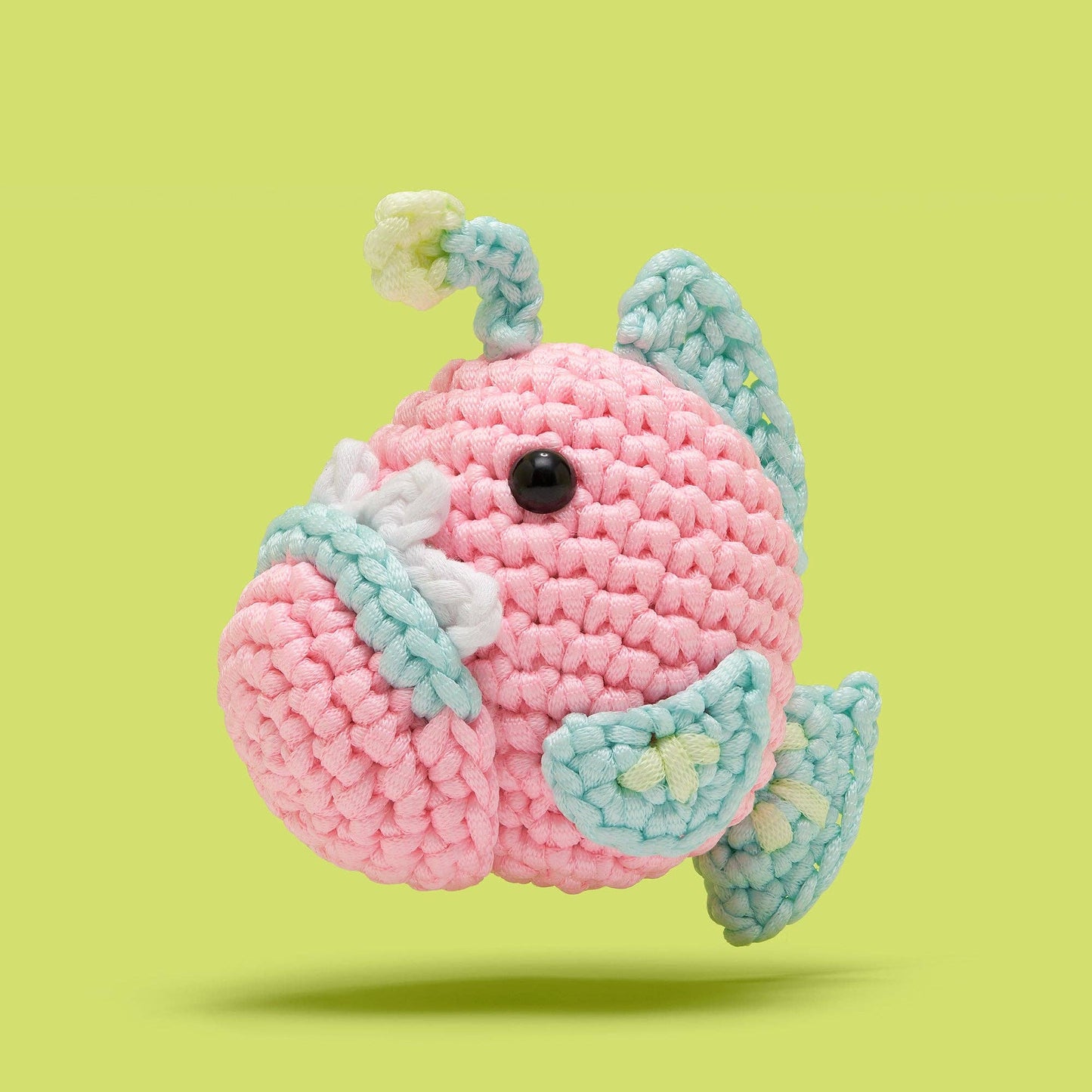 The Woobles Poe the Angler Fish Glow in the Dark Crochet Kit