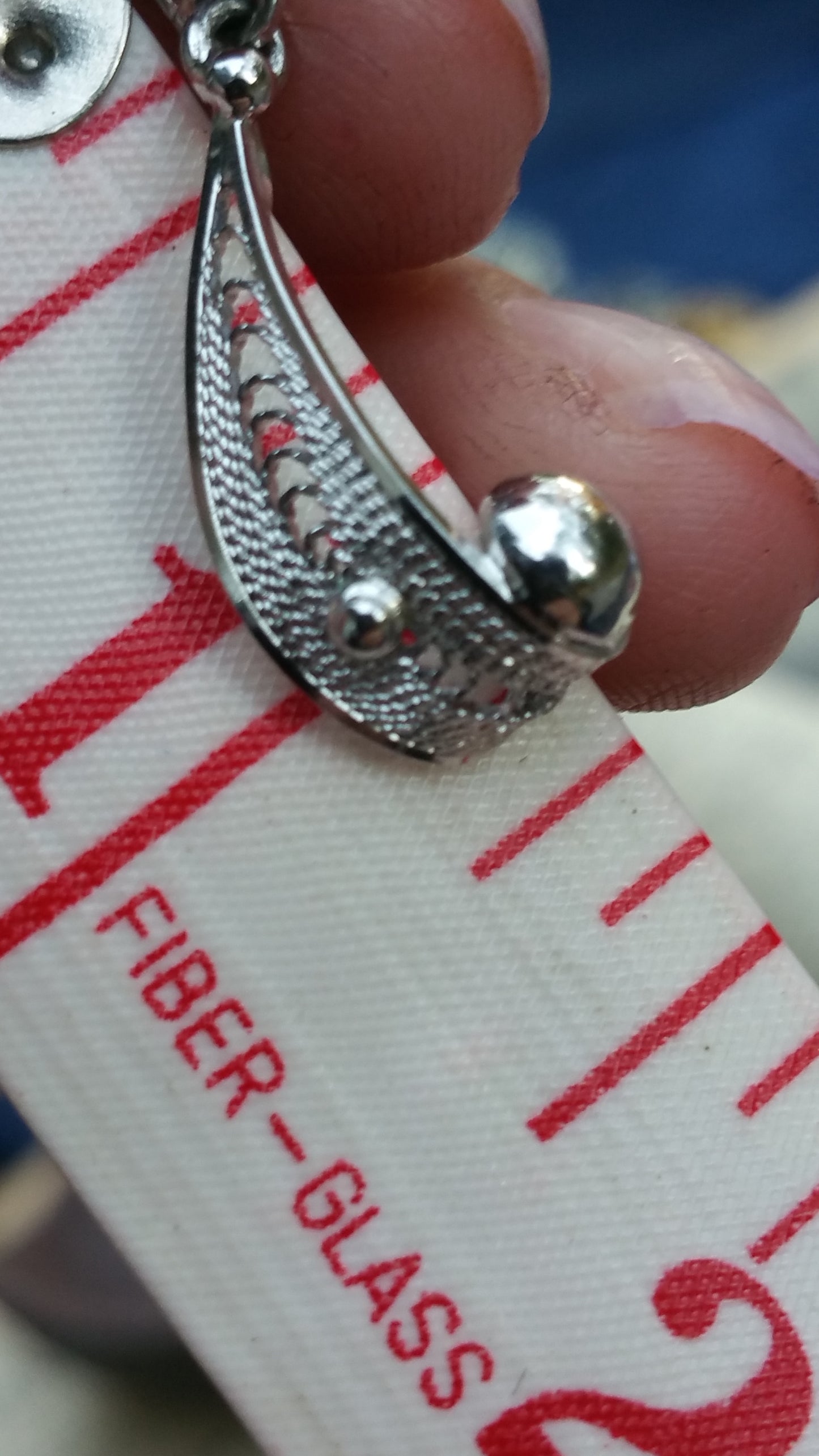 Sorrento sterling silver signed vintage earrings screw back