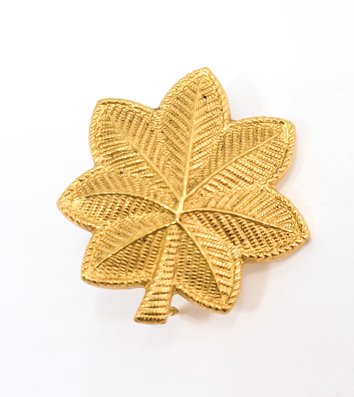 Army officer Major Lieutenant Colonel U.S. Military G22 gold silver toned pin