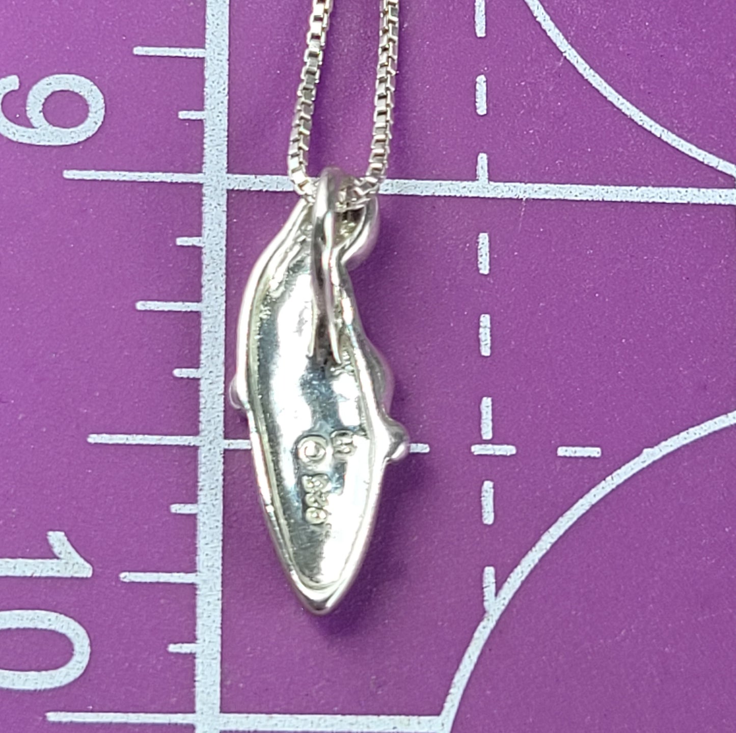 Mother and Child hugging magnetic clasp sterling silver pendant necklace