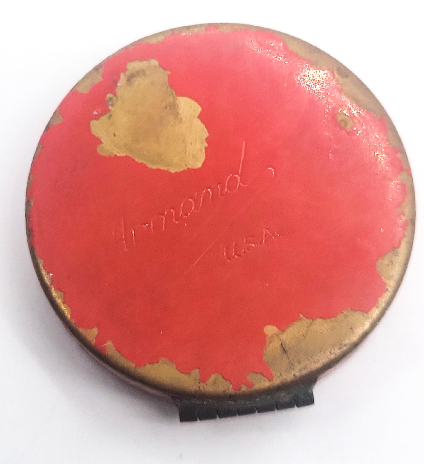 Armand Rouge vintage unused powder puff mirrored compact