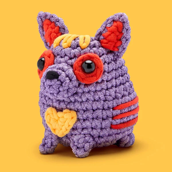The Woobles Dia De Los Muertos Pablo the Alebrije Dog Crochet Kit *Pre-order*