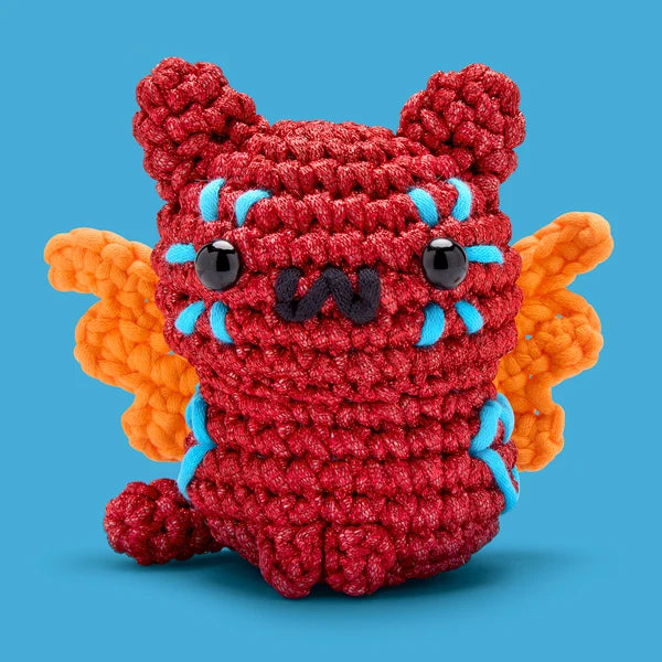 The Woobles Sugar Skull Maya the Alebrije Cat Crochet Kit *Pre-order*