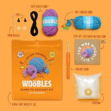 Roland the Beetle Crochet Kit The Woobles glitter yarn