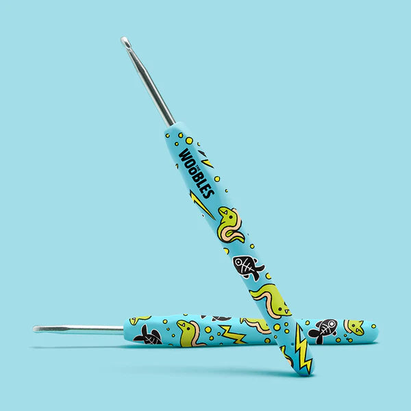 The Woobles Murphy the Electric Eel Crochet Kit Glow in the Dark