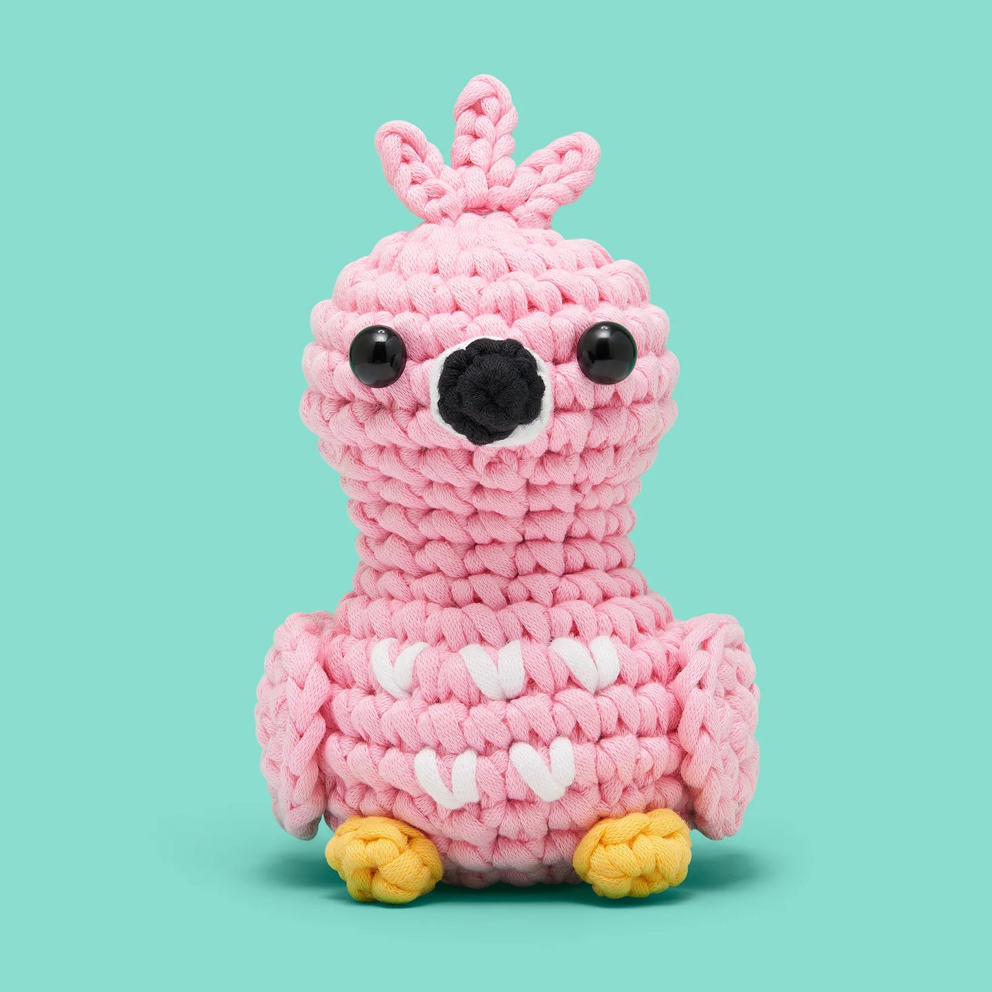 The Woobles Zoe the Flamingo Crochet Kit