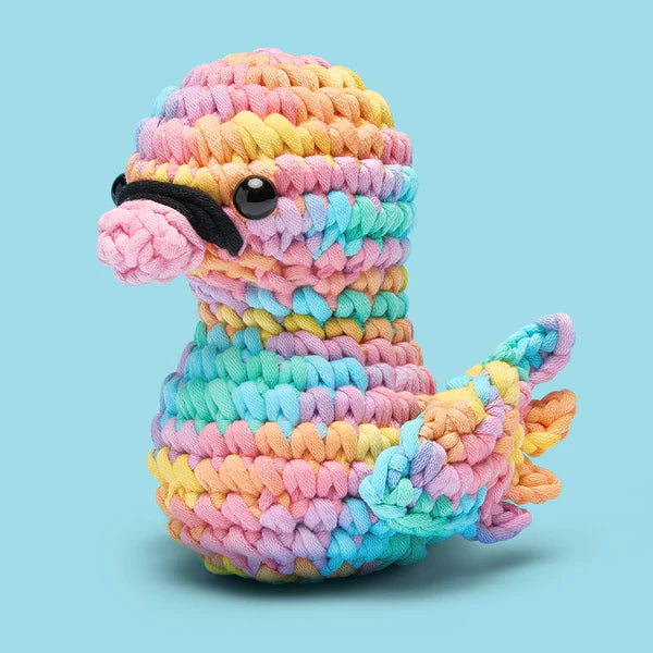 Tito the Swan Pastel Crochet Kit The Woobles limited edition  *in stock*