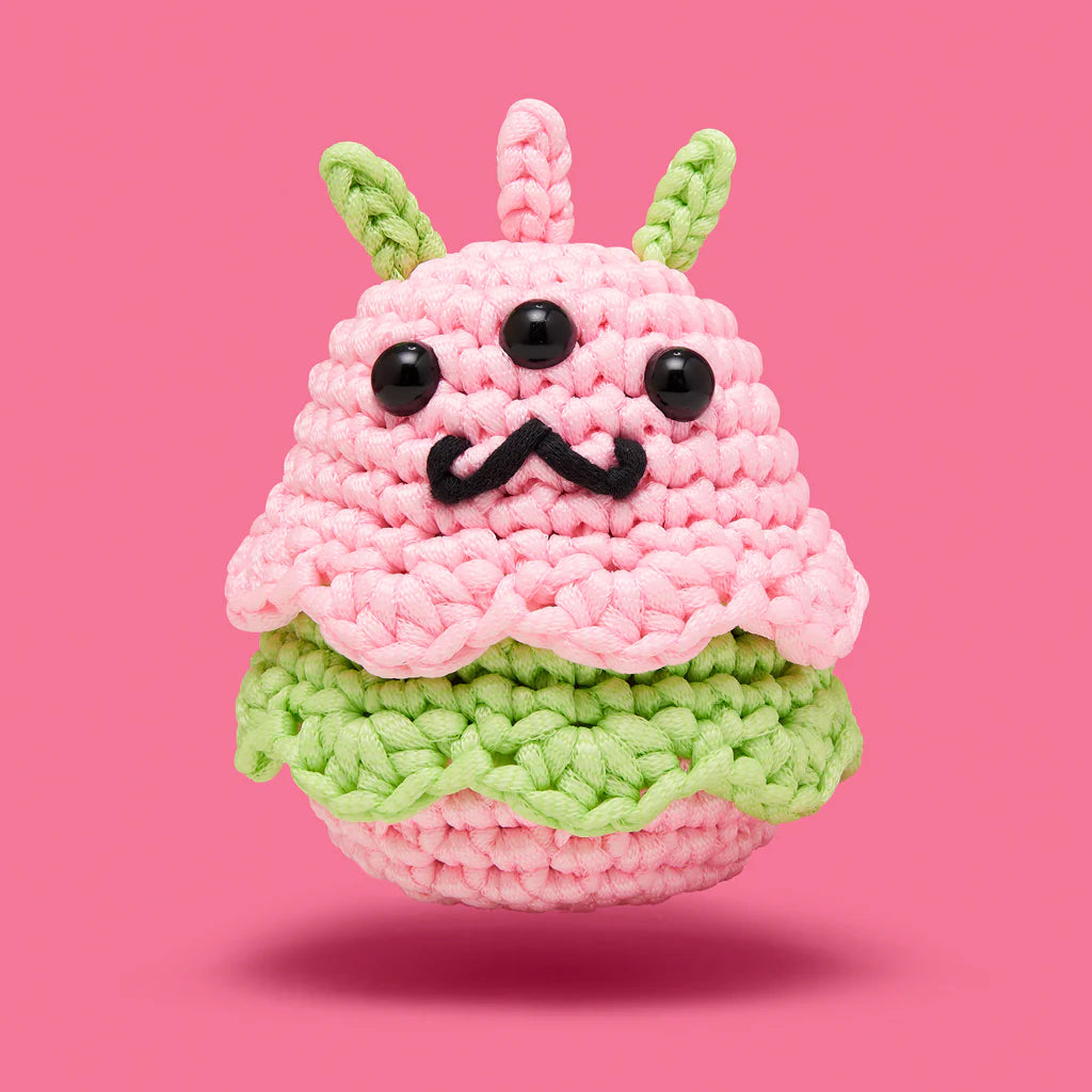 The Woobles Ursa the Venusian Crochet Kit Glow in the Dark