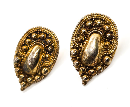 Grappolo Etruscan Replica Metropolitan Museum of Art MMA 1982 vintage earrings