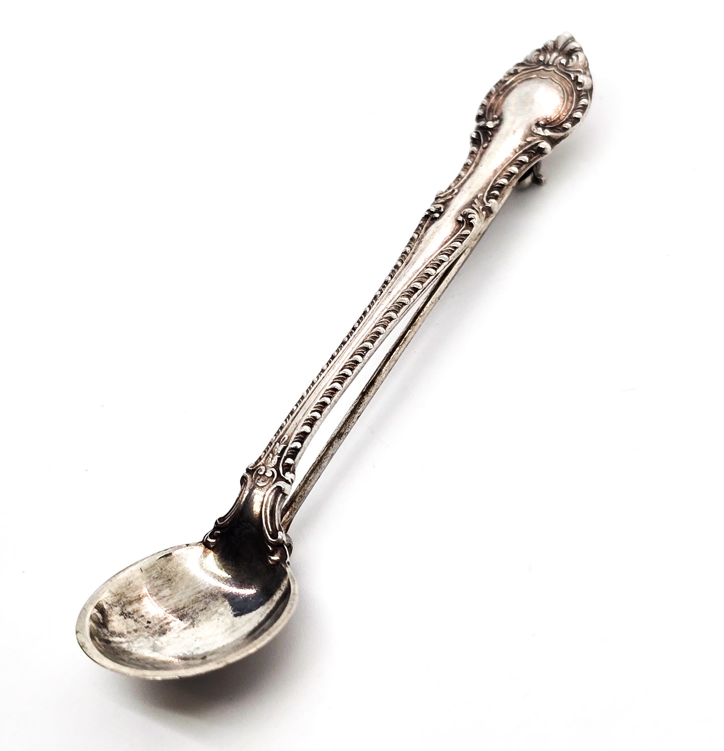 Gorham sterling Spoon signed vintage sterling silver vintage brooch