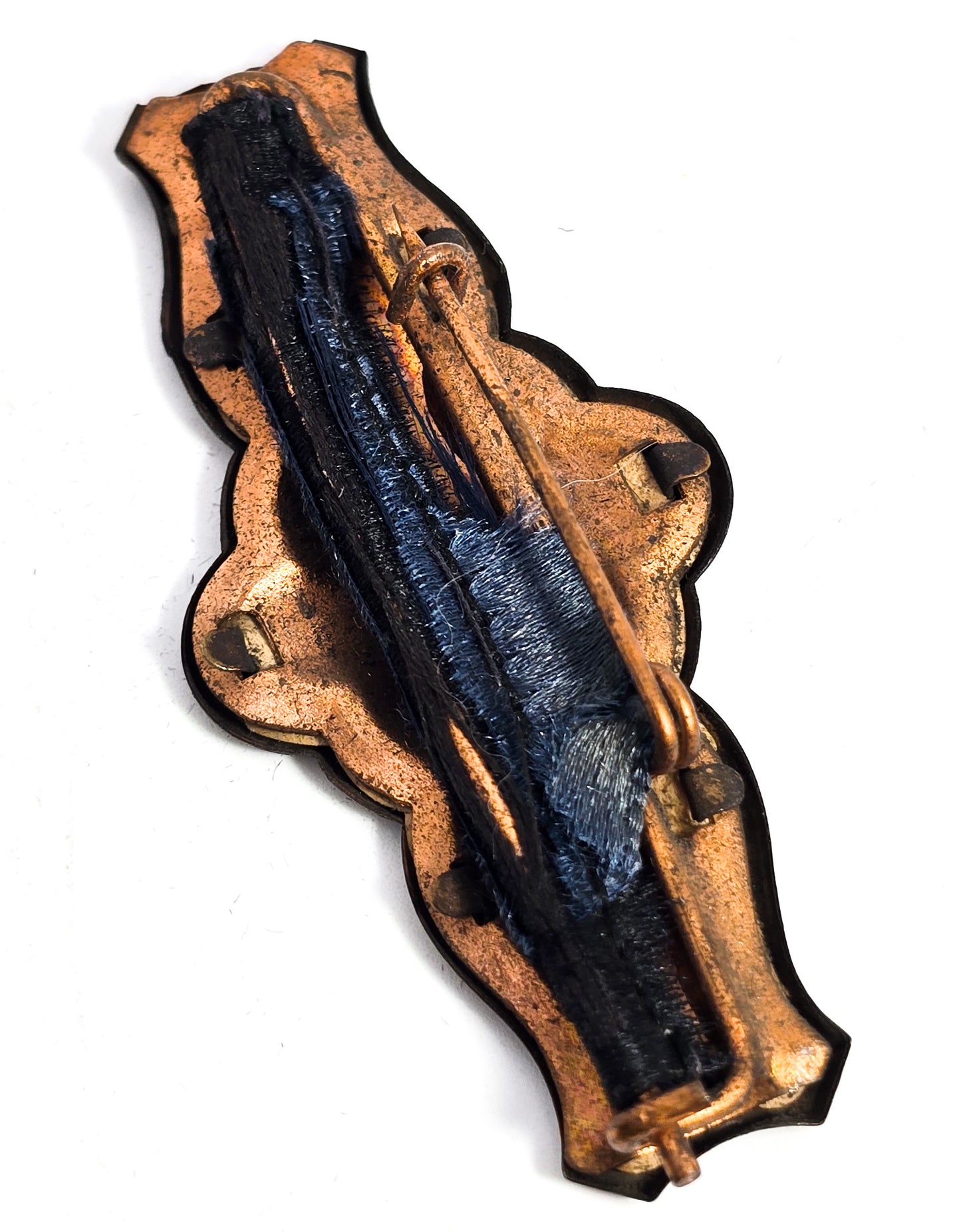 Victorian Memento Mori  In Memoriam antique Mourning jewelry brooch
