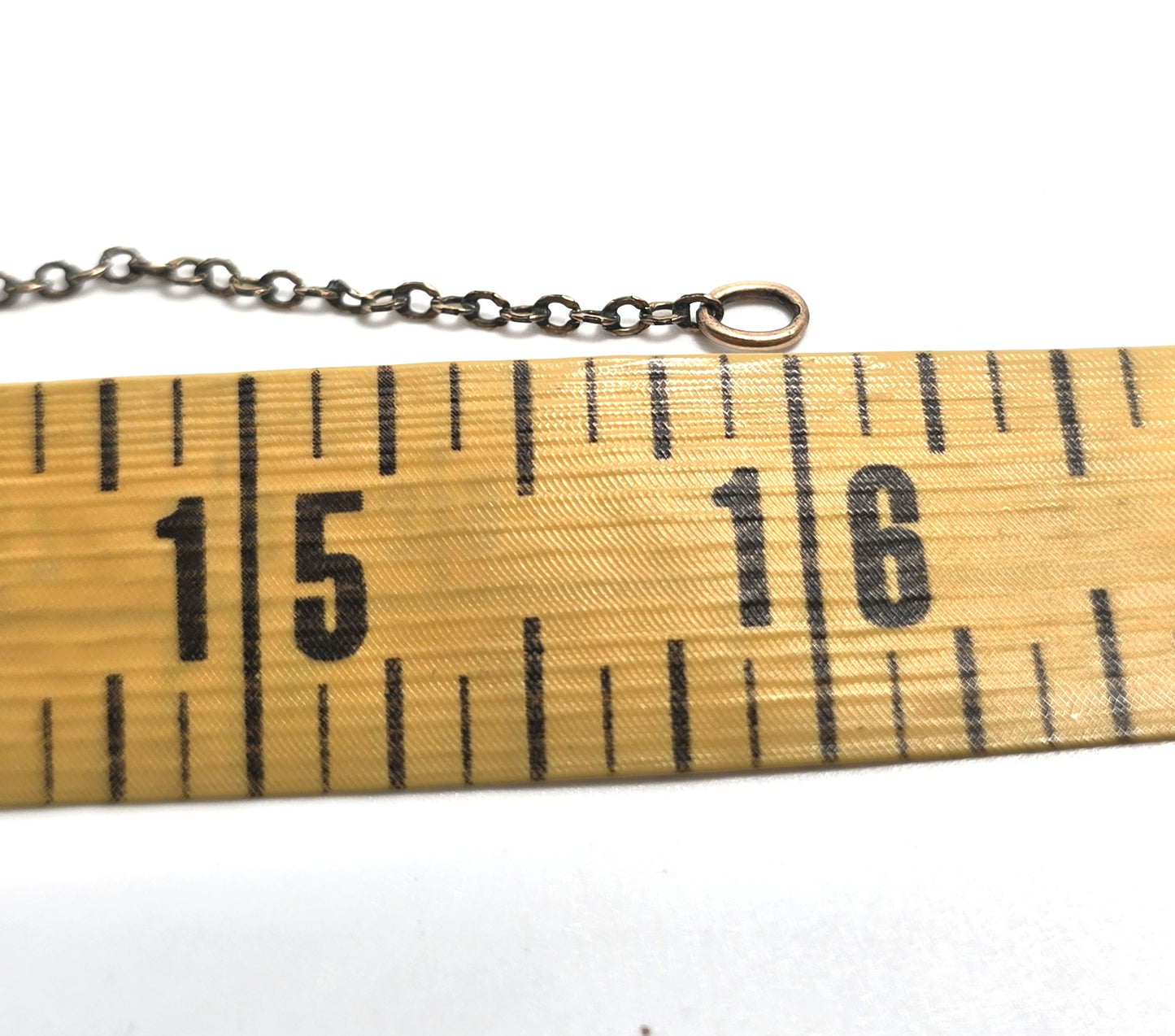 Art's and Crafts Gold Filled blue paste Czech glass freshwater pearl antique necklace