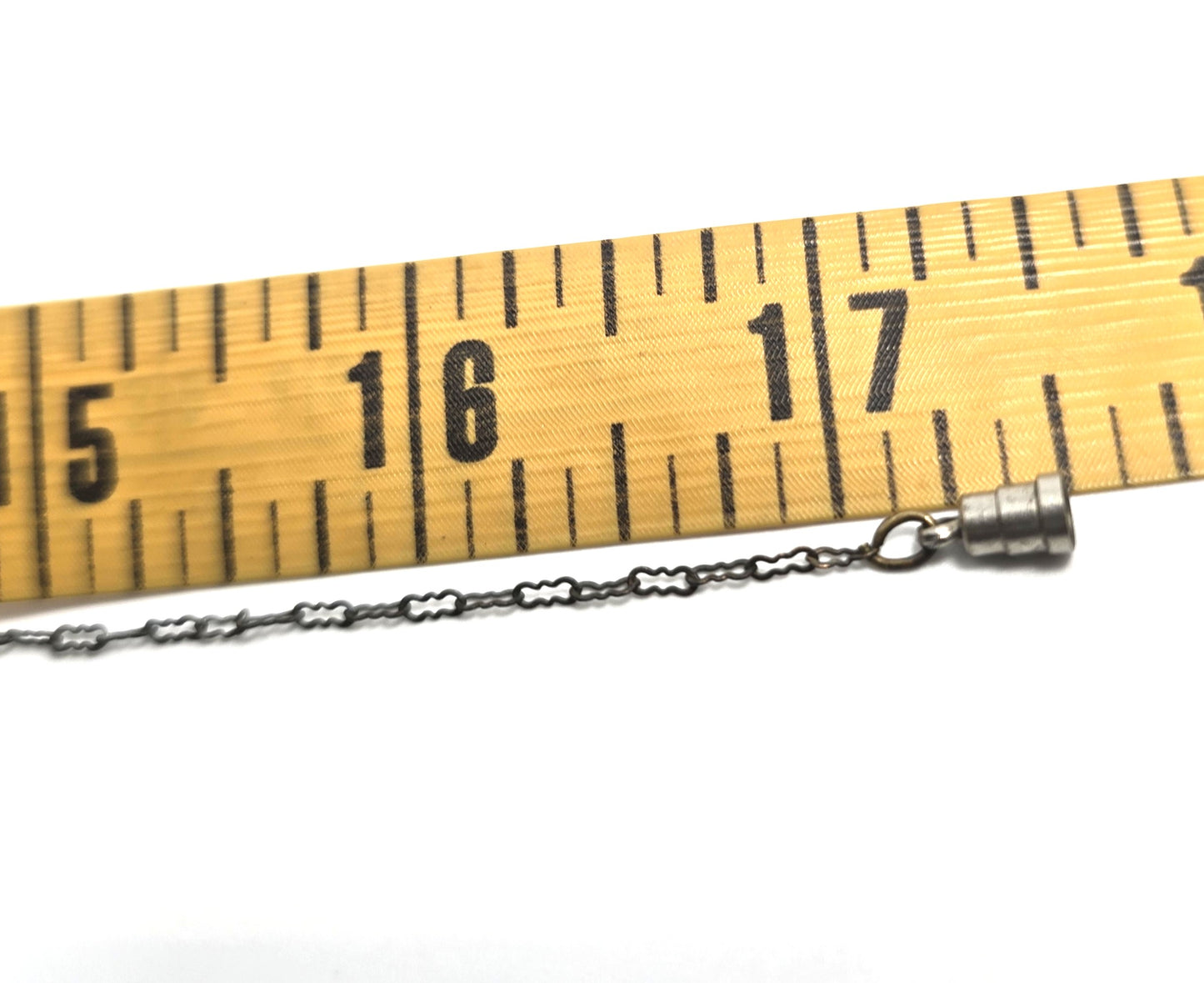 Art Deco Blue Green BI-Color Uranium Crystal Glass Dangle vintage Necklace