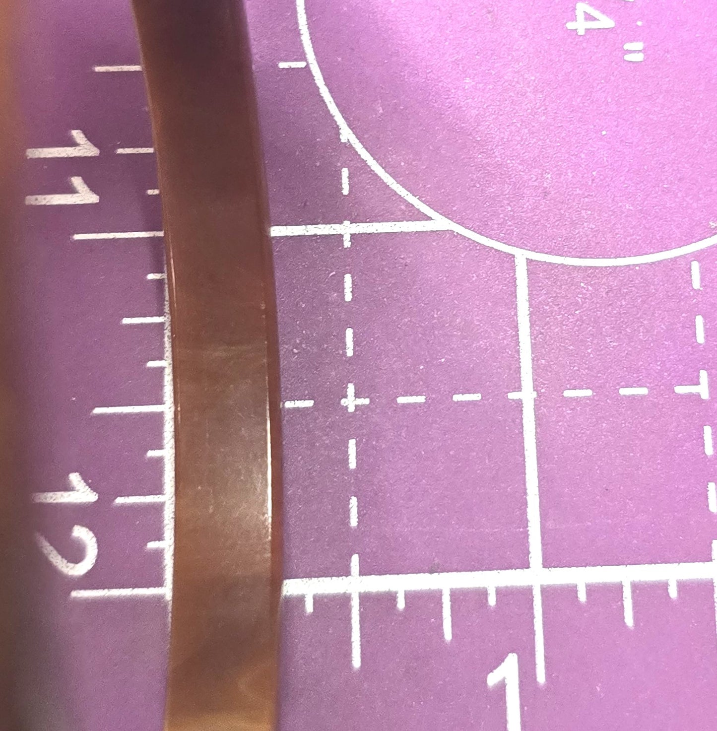 Brown Chocolate marble swirl Bakelite thick vintage bangle bracelet tested