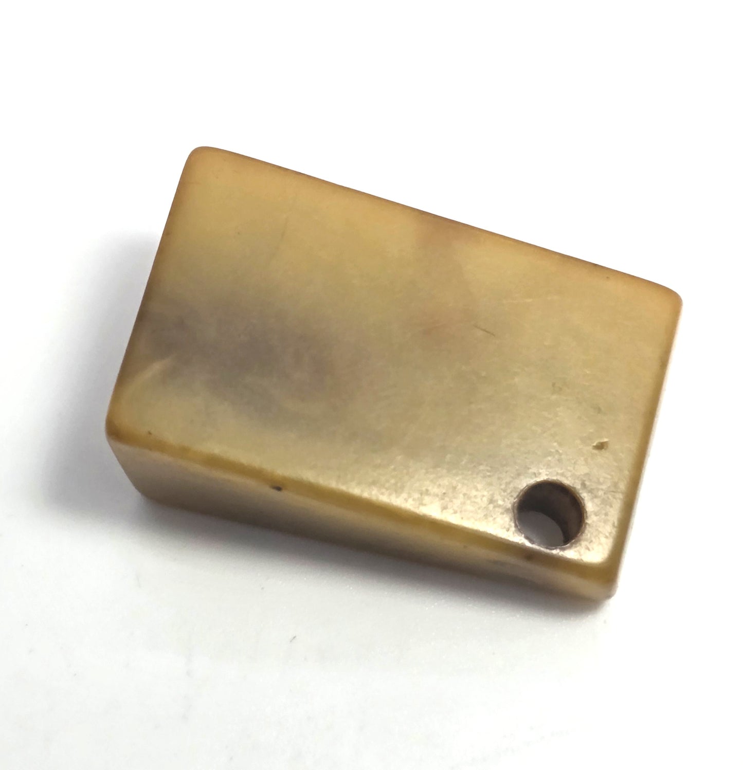 Art Deco Marbled Butterscotch Bakelite vintage pencil sharpener keychain