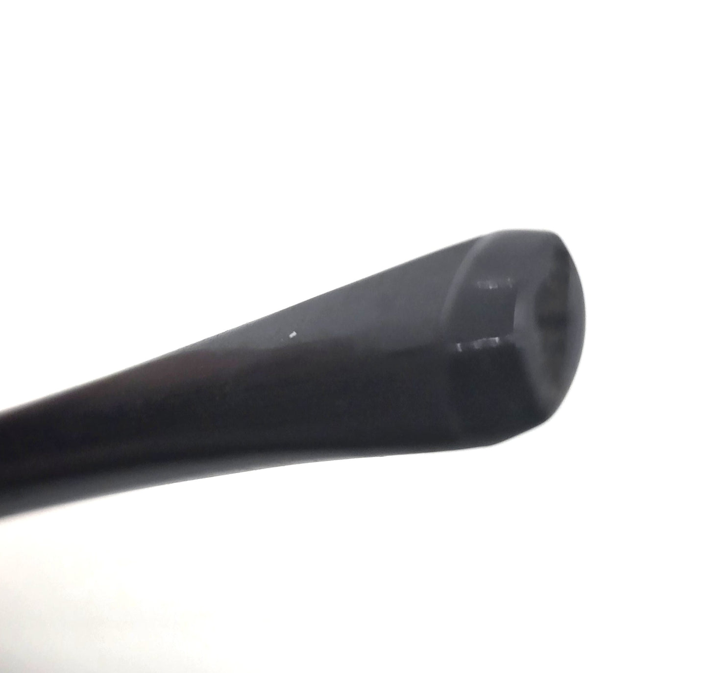 Black rhinestone in lay vintage early plastic cigarette holder