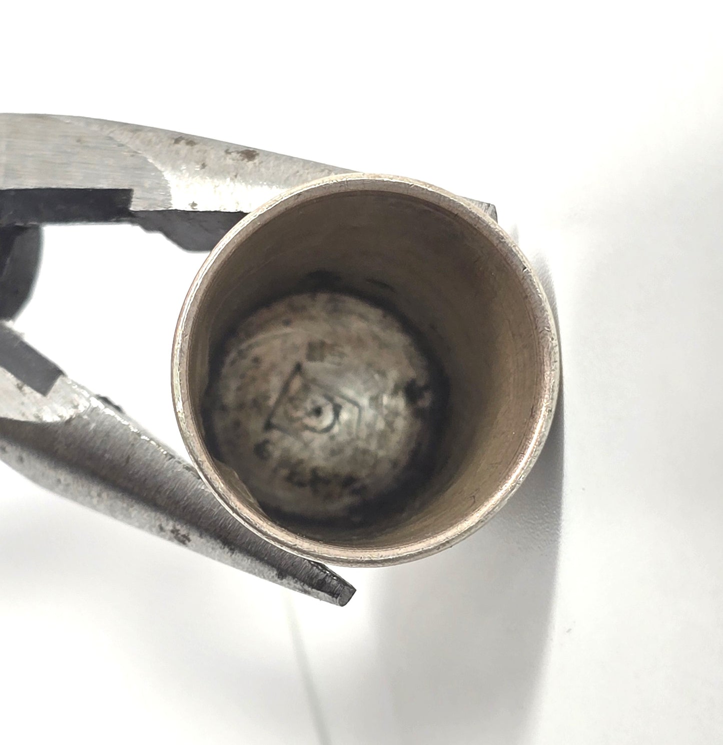 Victorian sterling silver 1900's collectable antique sewing thimble hallmarked