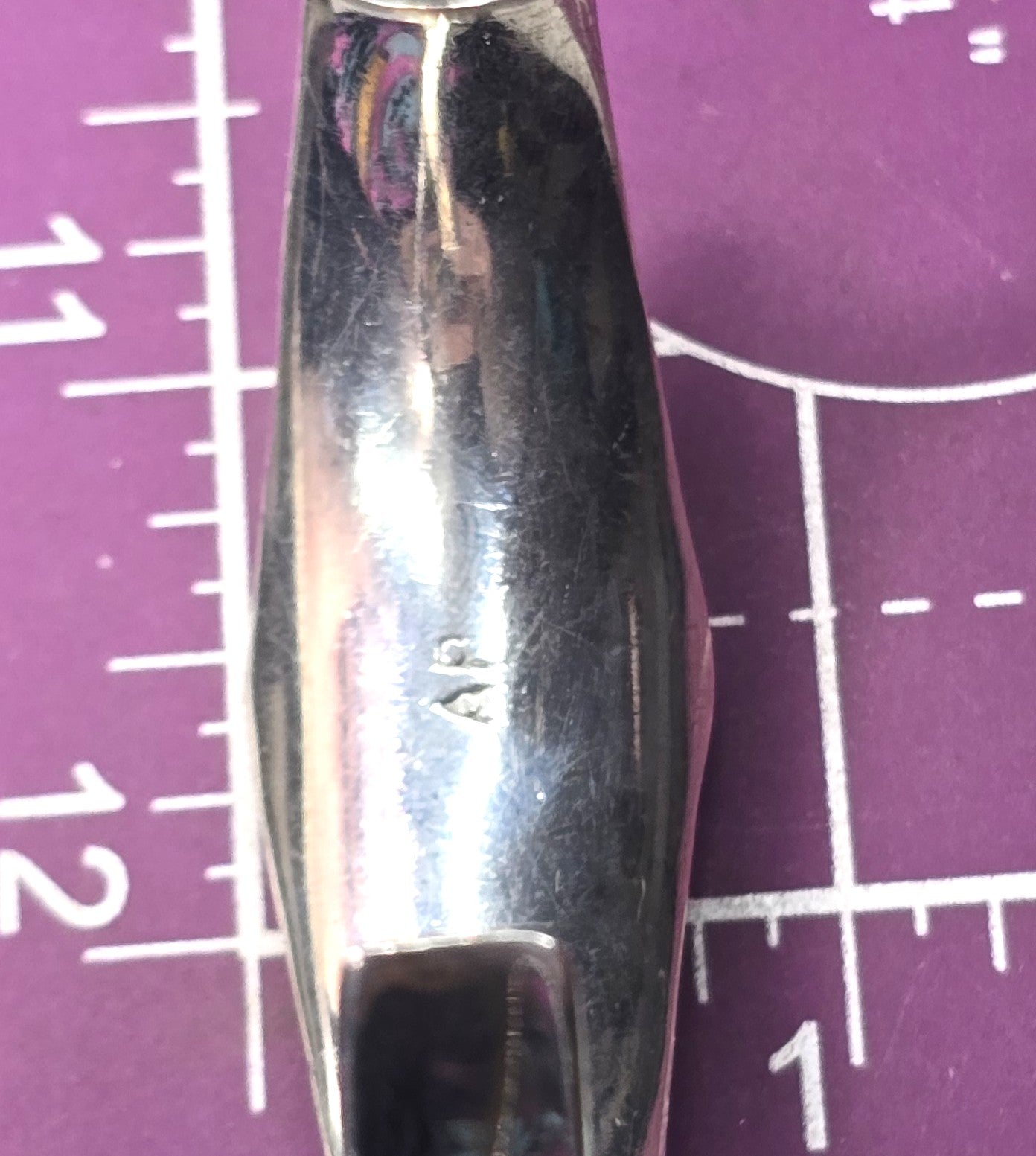 Alice Platero Navajo Pink slipper shell Native American vintage sterling cuff bracelet