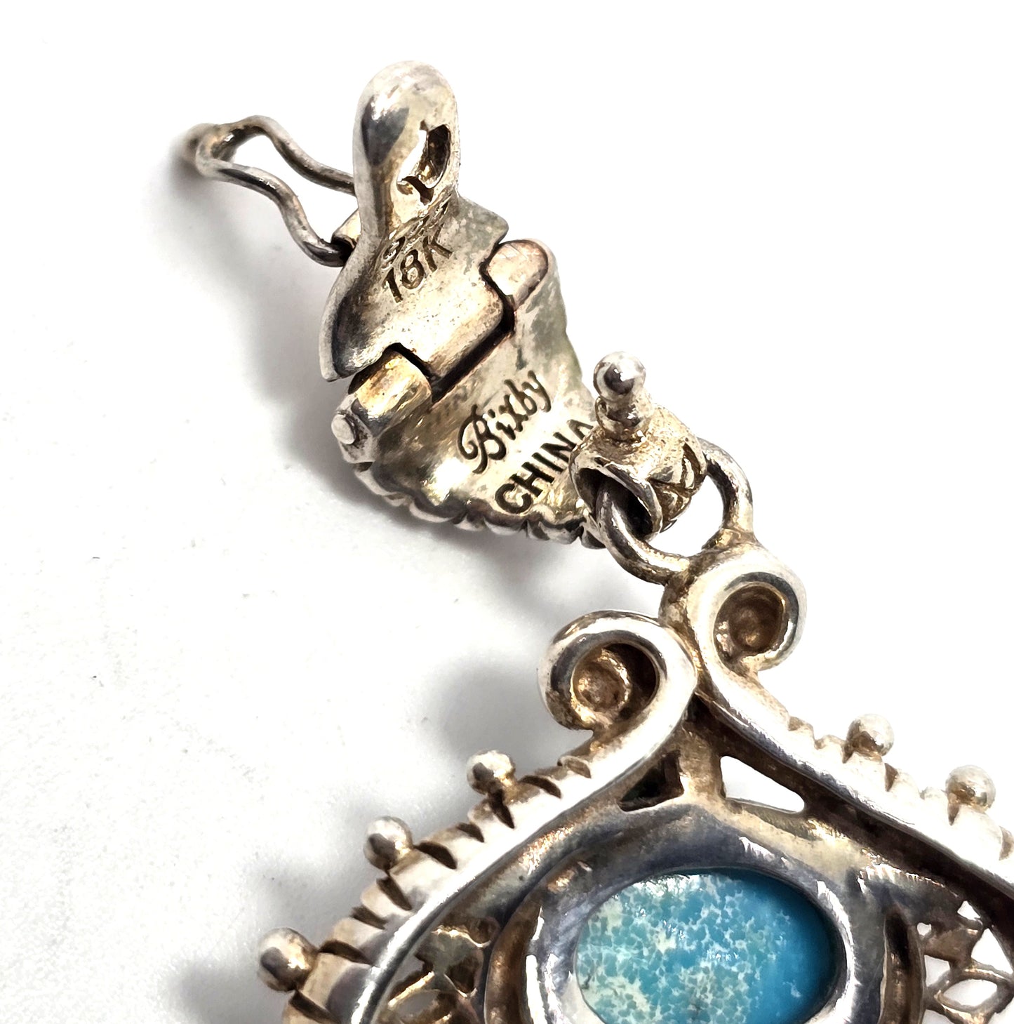 Barbara Bixby Sterling Silver & 18K Multi-Gemstone Peacock Enhancer