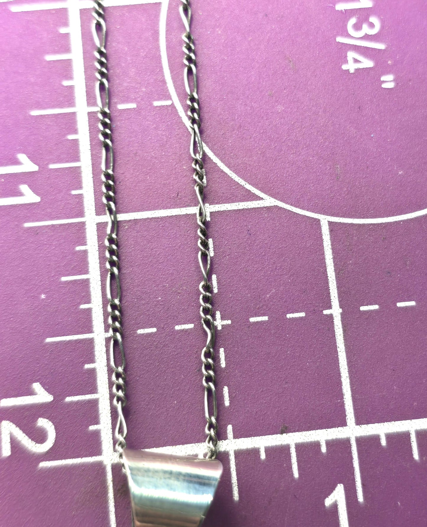 Calvin Begay Navajo wolf onyx opal gemstone inlay vintage sterling silver necklace