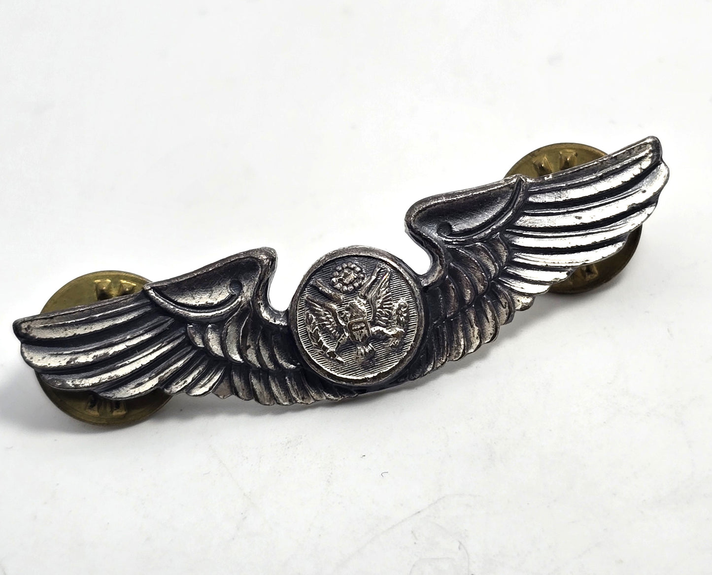 WWII USAF United States Air Force air crew members wings vintage Pin back