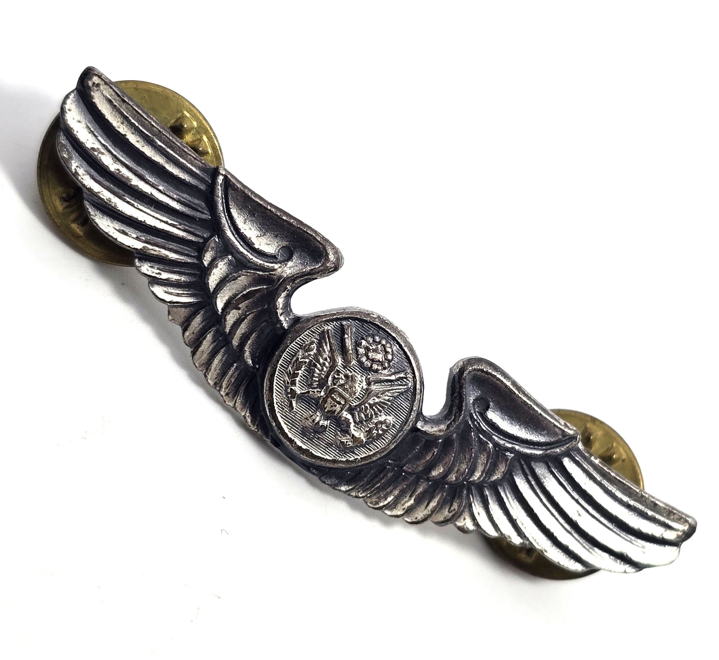 WWII USAF United States Air Force air crew members wings vintage Pin back