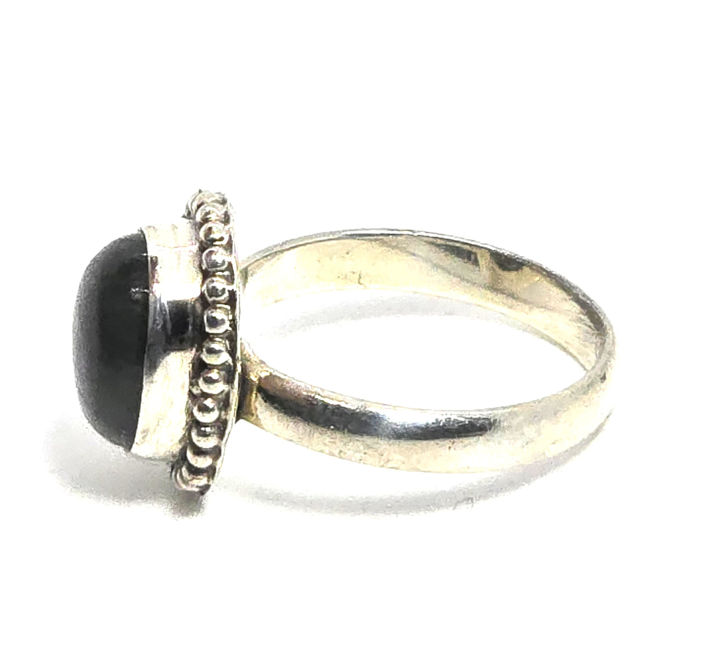 Blue Labradorite twisted halo sterling silver Statement ring size 6.5