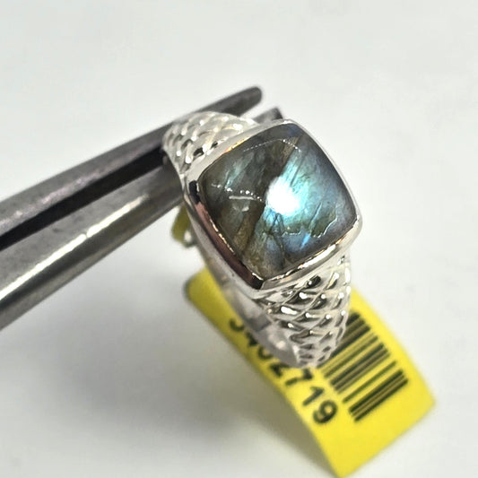 STS Chuck Clemency Labradorite sterling silver ring size 8 NWT